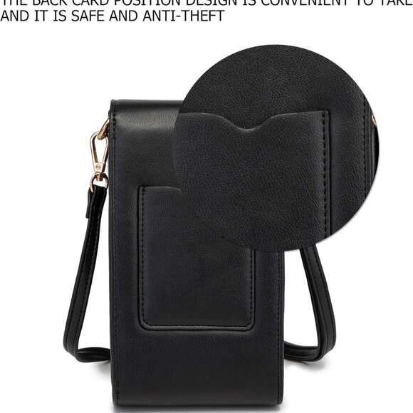 Chic Flap Crossbody Purse for Women with Lightweight Design & Credit Storage - Picture 5 of 6